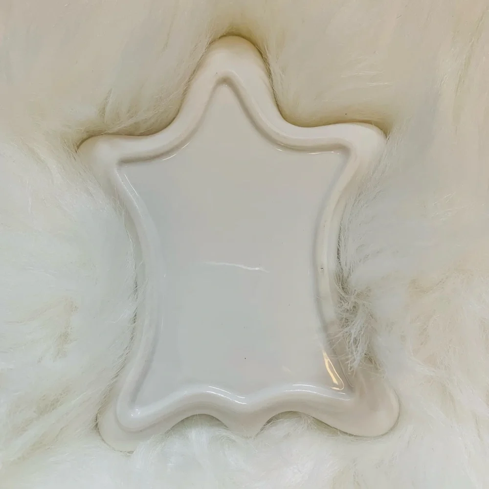 Rose Gold Metallic Zebra Dish Decor Gift Idea